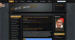 Desktop Screenshot of marcelremusblog.com